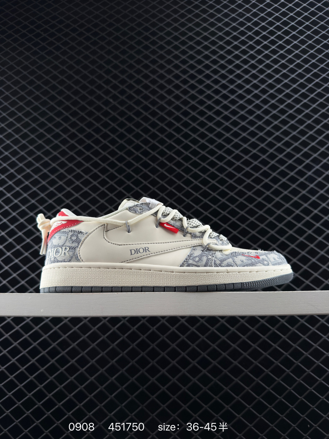 Fragment x Travis Scott x Gucci Air Jordan 1 Low